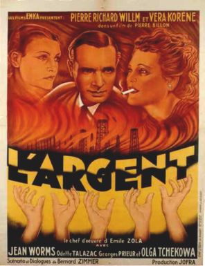 L'Argent - Plakate