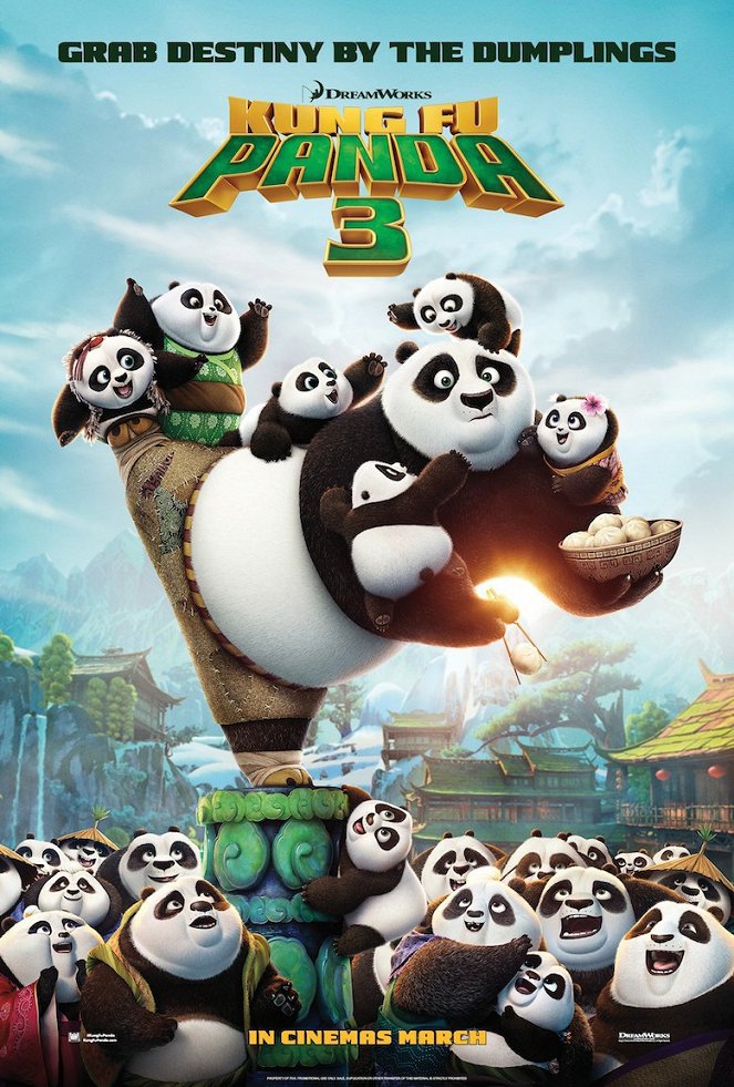 Kung Fu Panda 3 - Cartazes