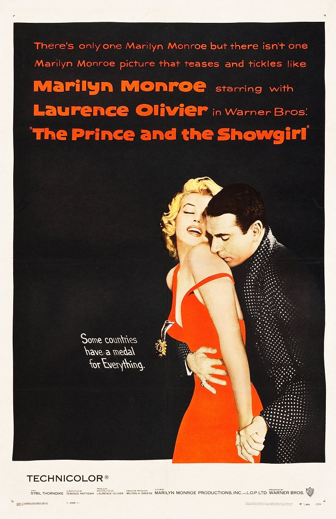 A herceg és a színésznő - Plakátok