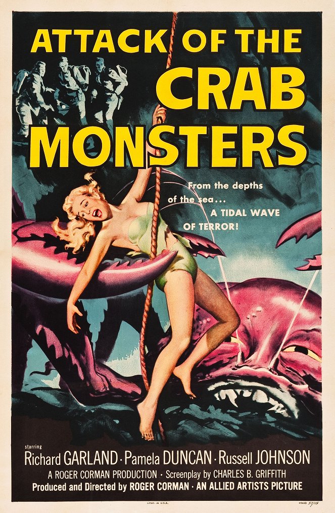 Attack of the Crab Monsters - Plakaty