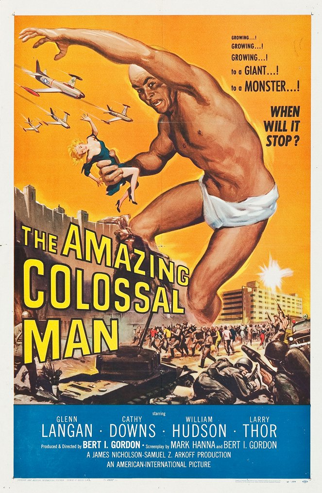 The Amazing Colossal Man - Plakáty