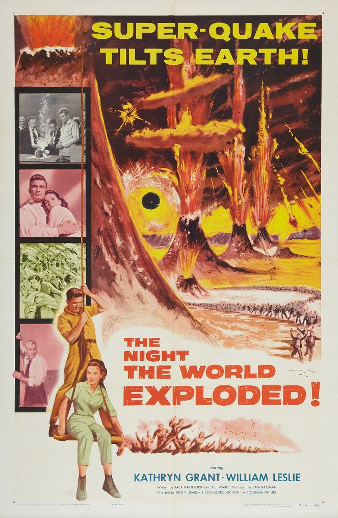 The Night the World Exploded! - Plakate