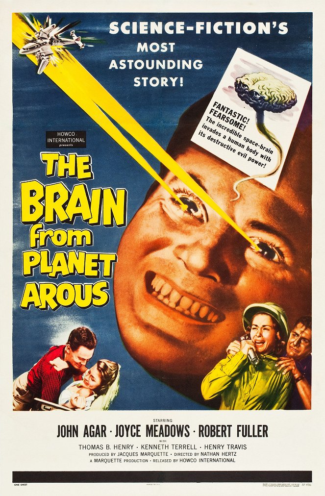 The Brain from Planet Arous - Posters