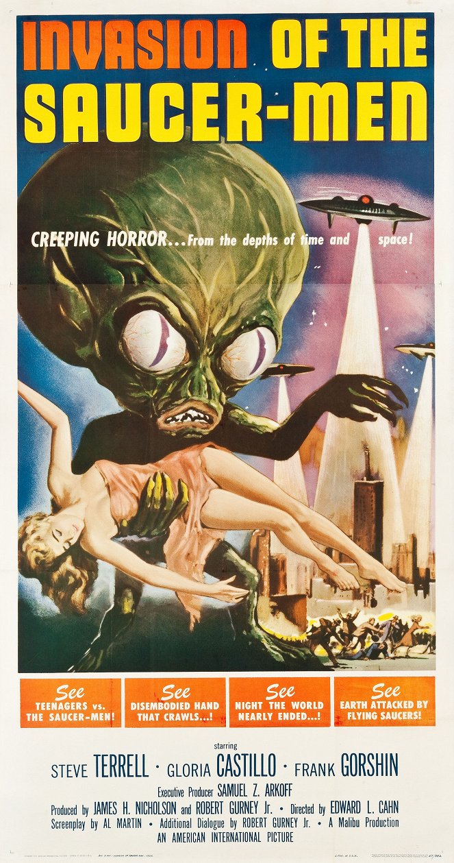 Invasion of the Saucer Men - Posters