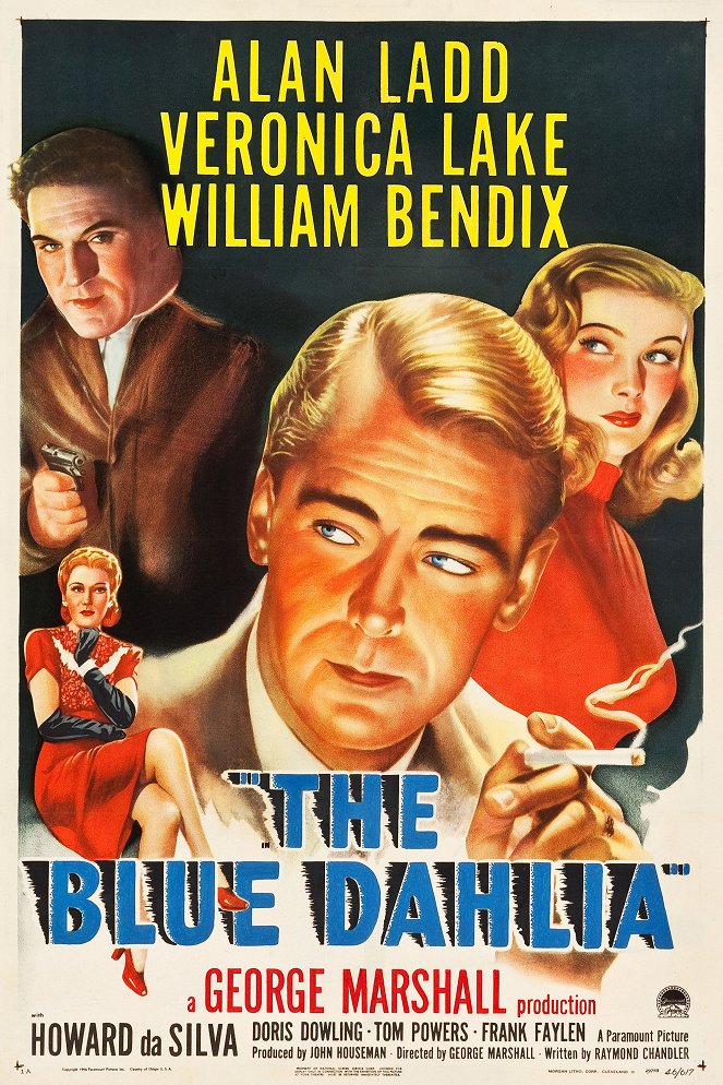 The Blue Dahlia - Plakaty