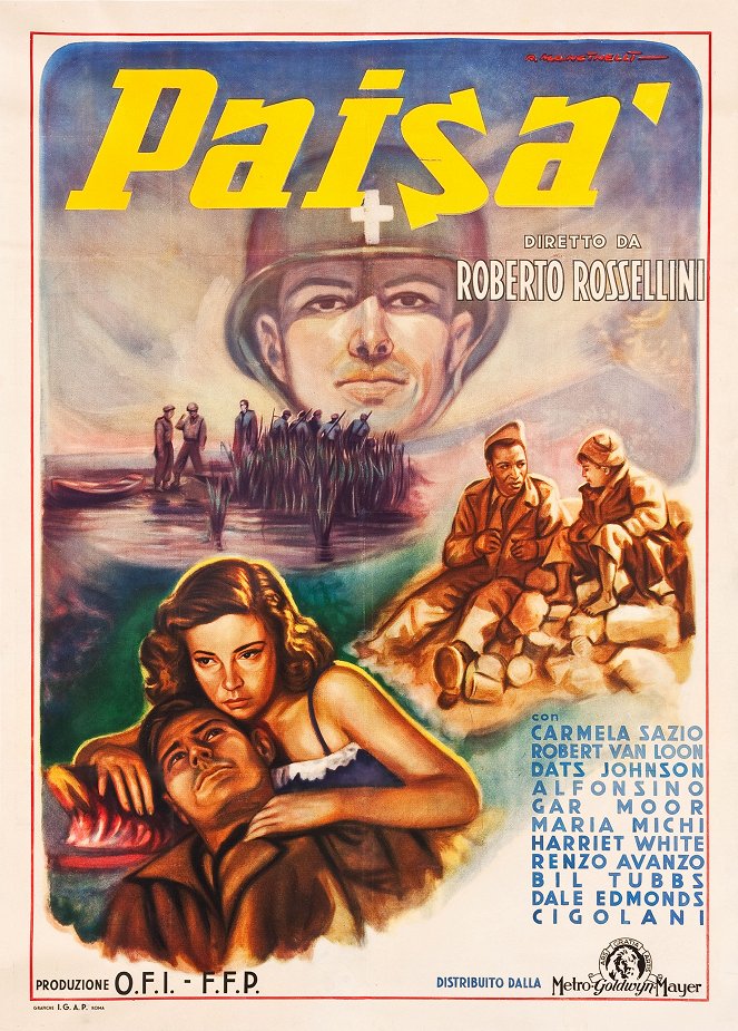 Paisà - Plagáty