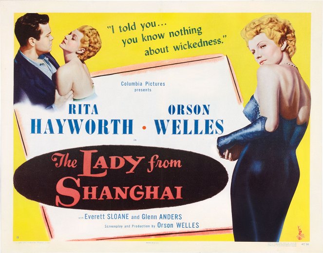 The Lady from Shanghai - Posters