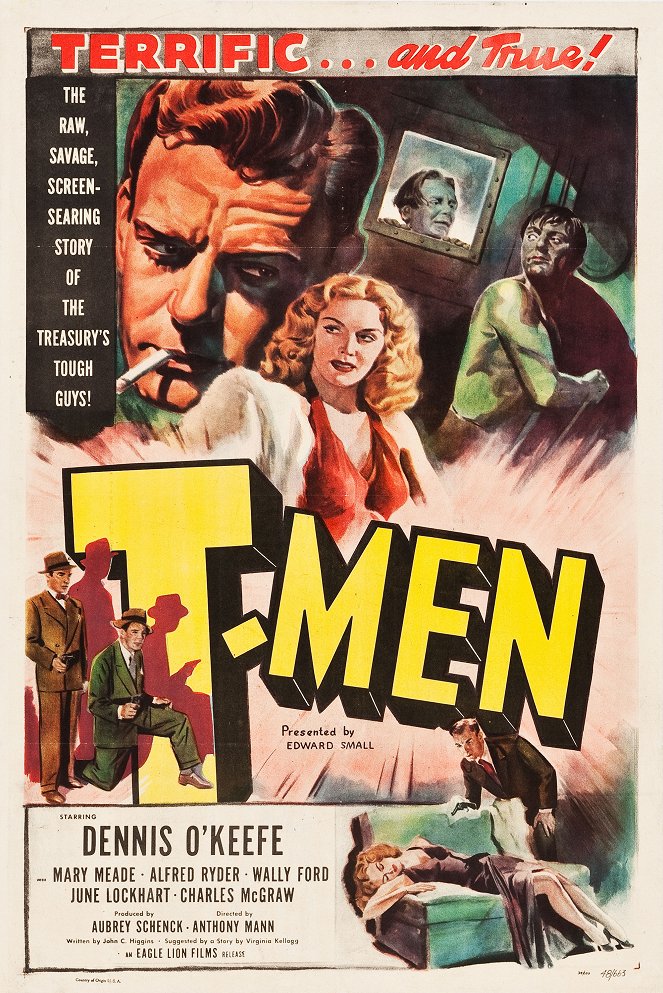 T-Men - Plakáty