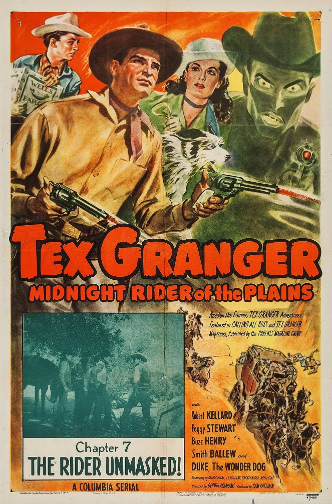 Tex Granger, Midnight Rider of the Plains - Plagáty