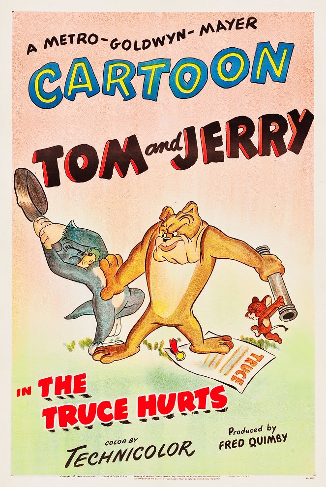 Tom and Jerry - The Truce Hurts - Julisteet