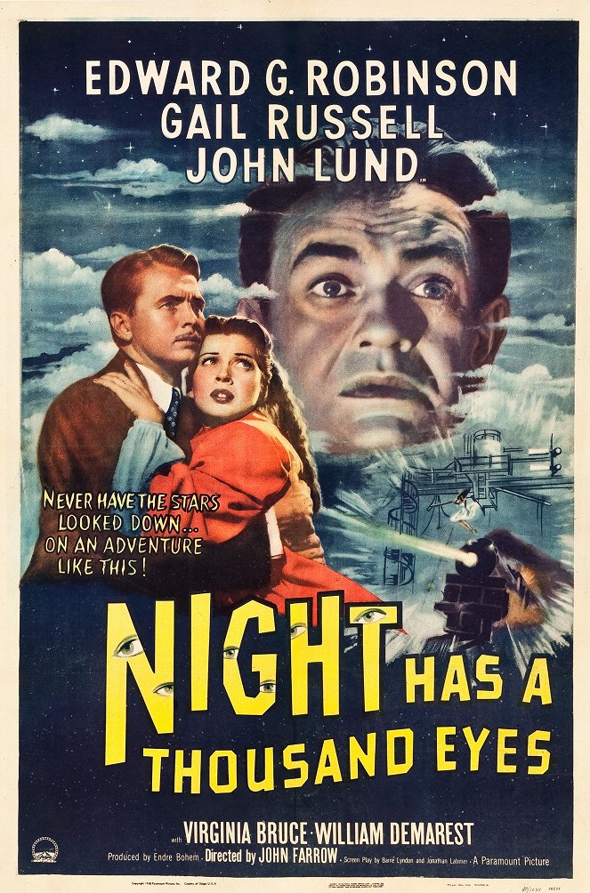 Night Has a Thousand Eyes - Plakate
