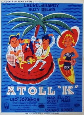 Dick und Doof erben eine Insel - Plakate