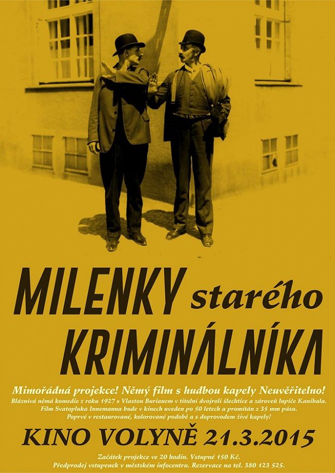 Milenky starého kriminálníka - Plakáty