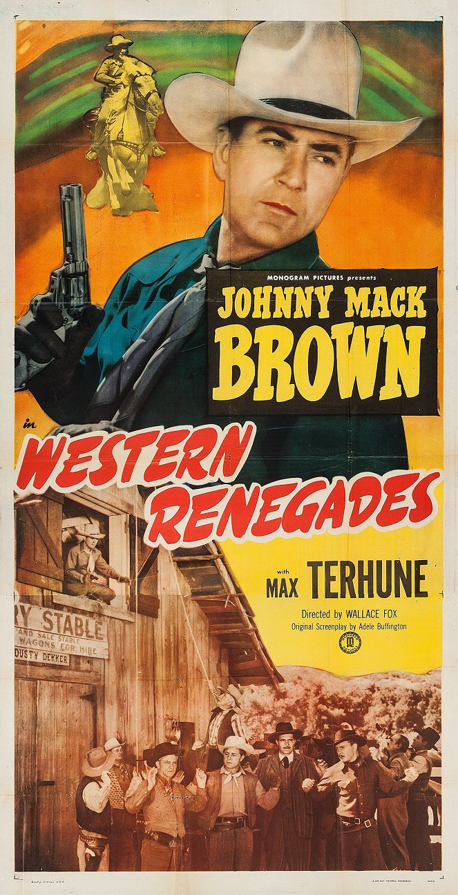 Western Renegades - Carteles