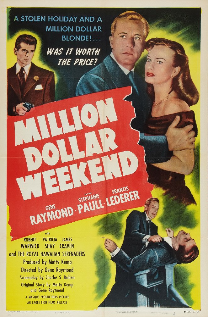 Million Dollar Weekend - Carteles