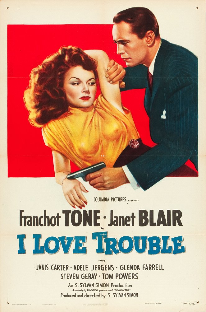 I Love Trouble - Plakáty