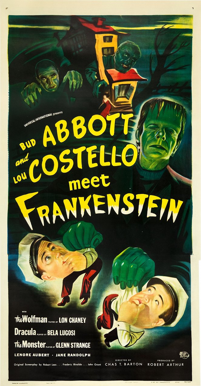 Deux Nigauds contre Frankenstein - Posters