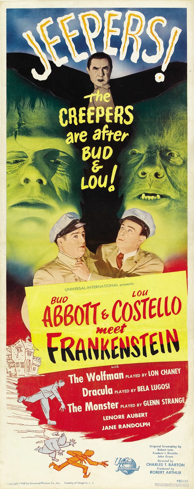 Abbott and Costello Meet Frankenstein - Julisteet