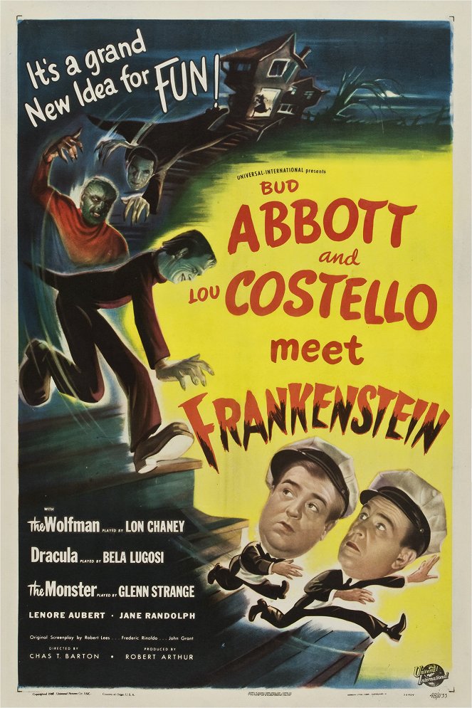 Deux Nigauds contre Frankenstein - Posters