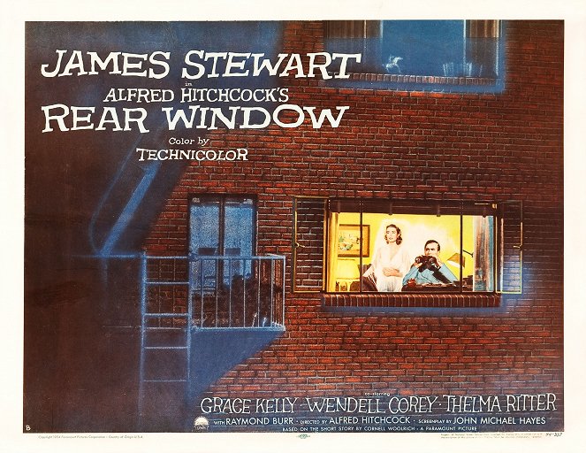 Okno do dvora - Plakáty