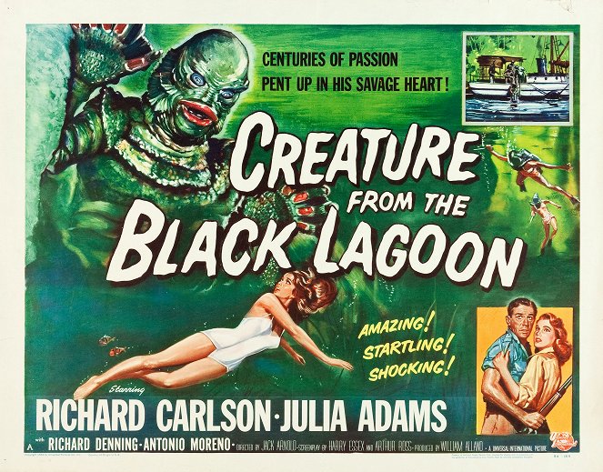 O Monstro da Lagoa Negra - Cartazes