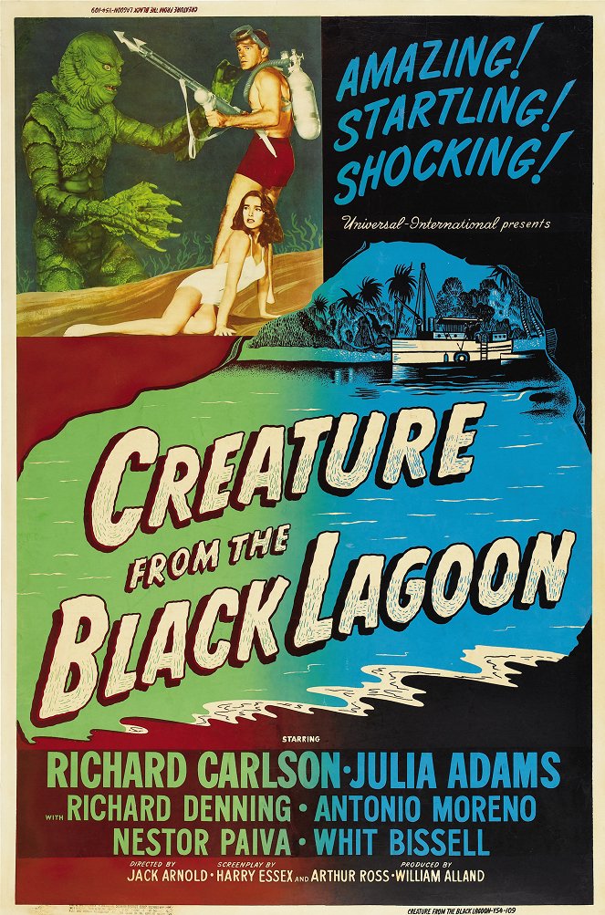 A fekete lagúna szörnye - Plakátok