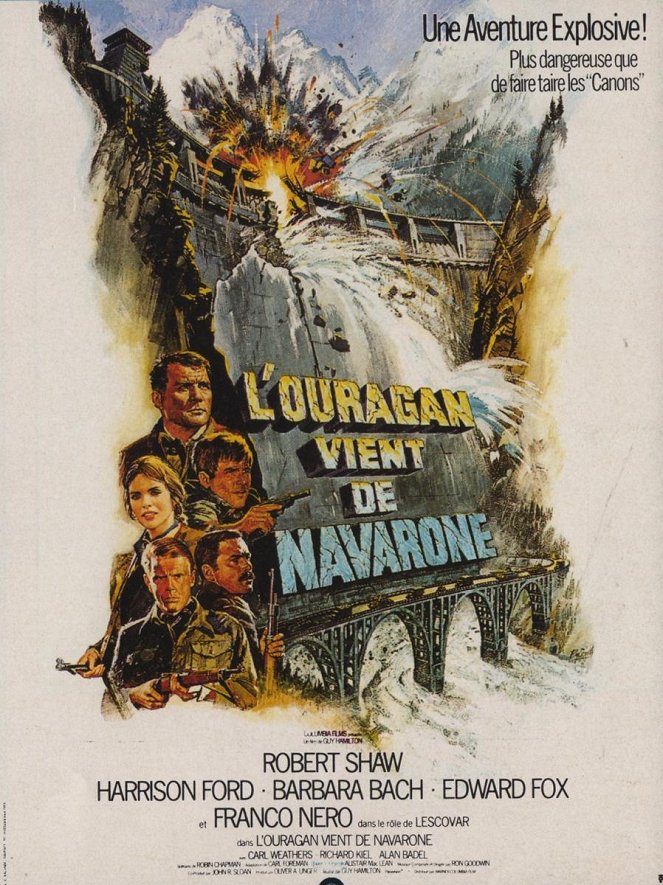 L'Ouragan vient de Navarone - Affiches