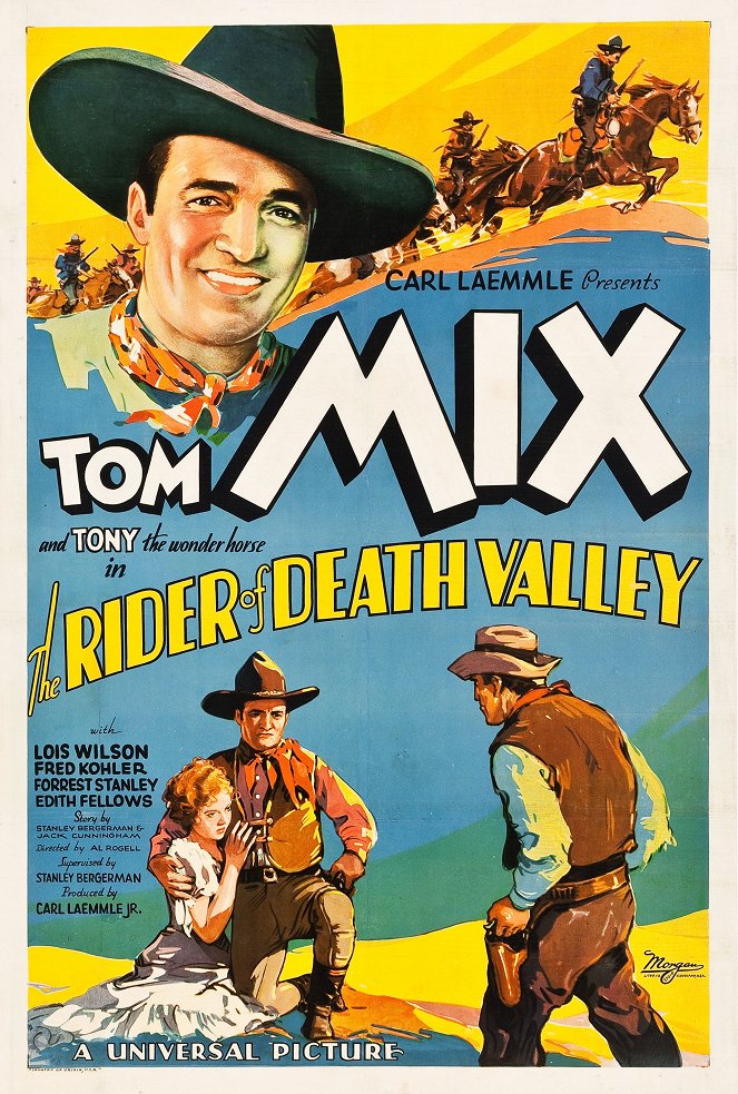 The Rider of Death Valley - Plakate