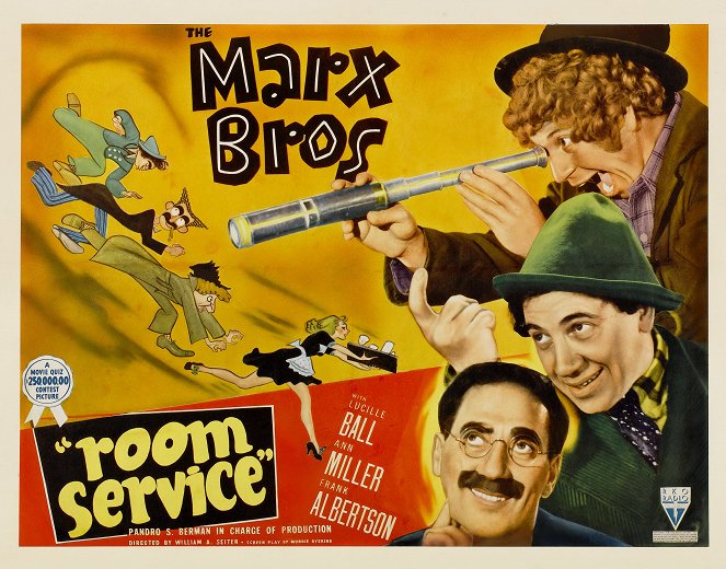 Die Marx Brothers - Zimmerdienst - Plakate