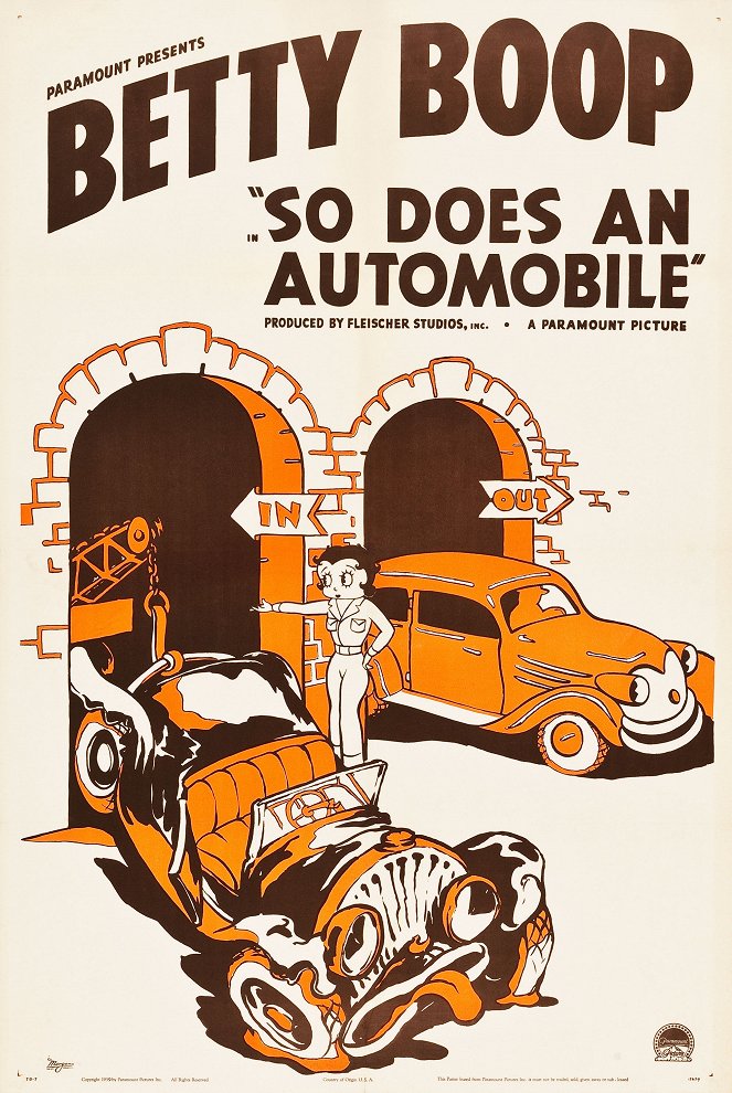 So Does an Automobile - Posters