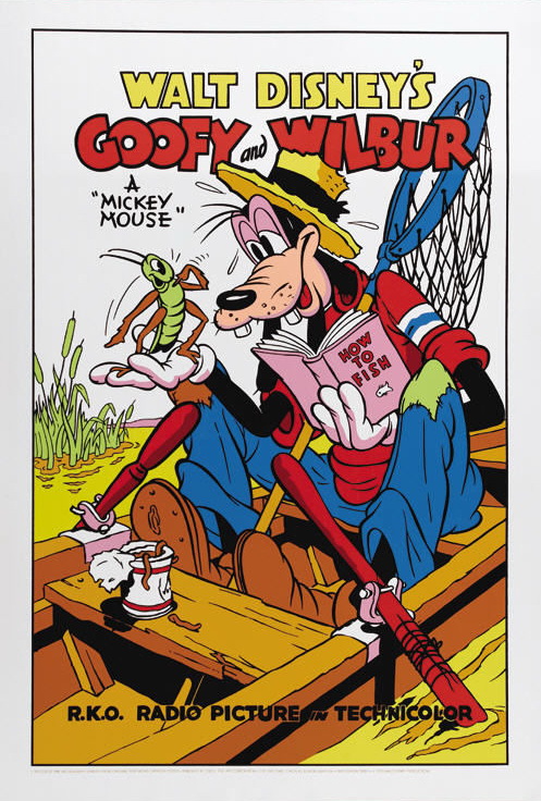 Goofy a jeho kamarát Wilbur - Plagáty