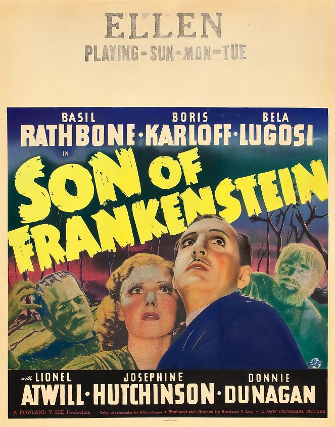 La sombra de Frankenstein - Carteles