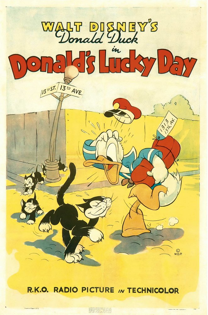 Donald's Lucky Day - Affiches