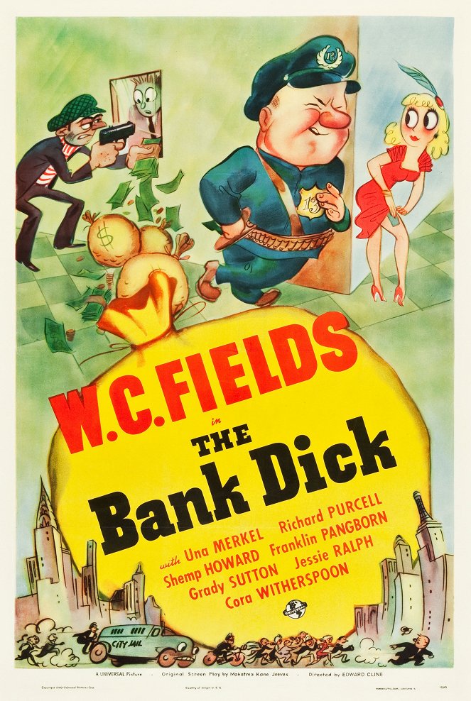 The Bank Dick - Carteles