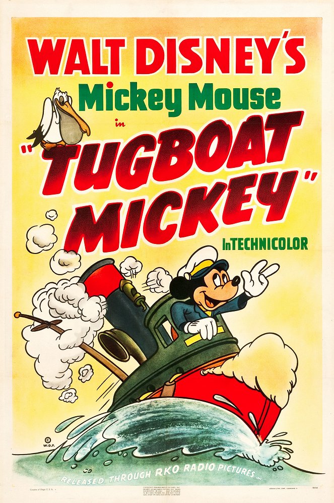 Tugboat Mickey - Posters