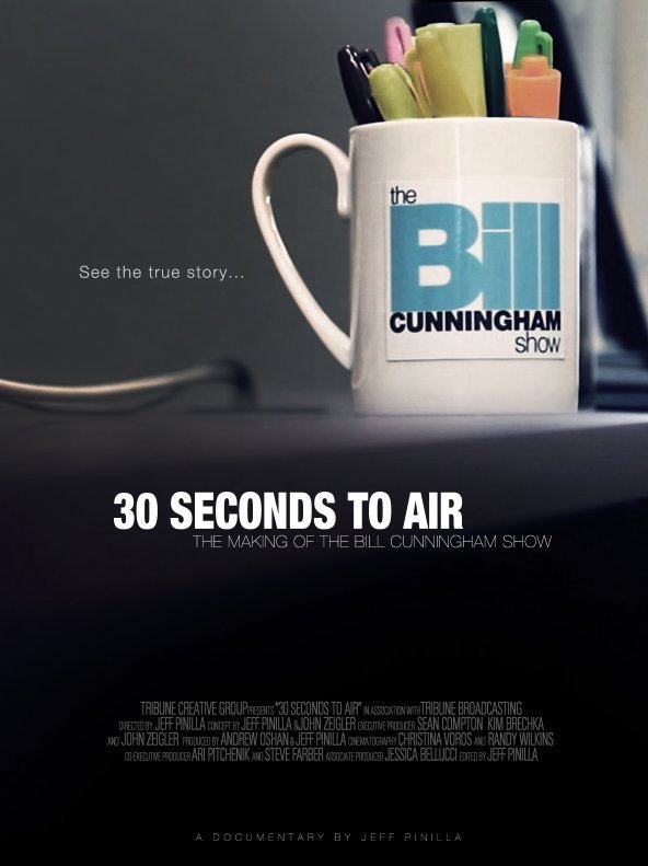 30 Seconds to Air: The Making of the Bill Cunningham Show - Posters