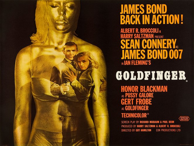 Goldfinger - Plakáty