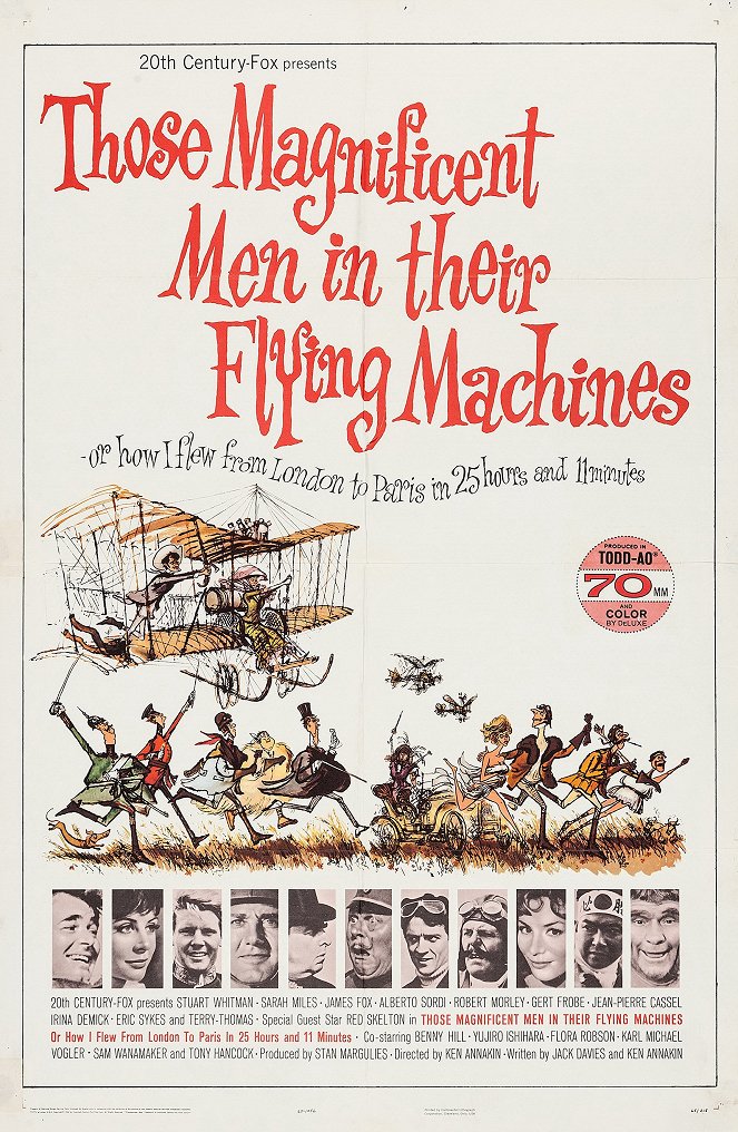 Those Magnificent Men in Their Flying Machines, or How I Flew from London to Paris in 25 hours 11 minutes - Posters