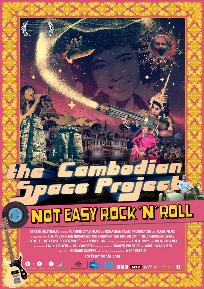 The Cambodian Space Project: Not Easy Rock'n'Roll - Plakaty