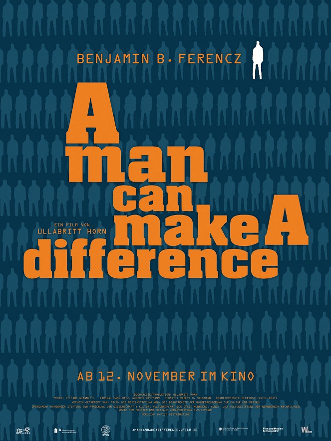 A Man Can Make a Difference - Plakate