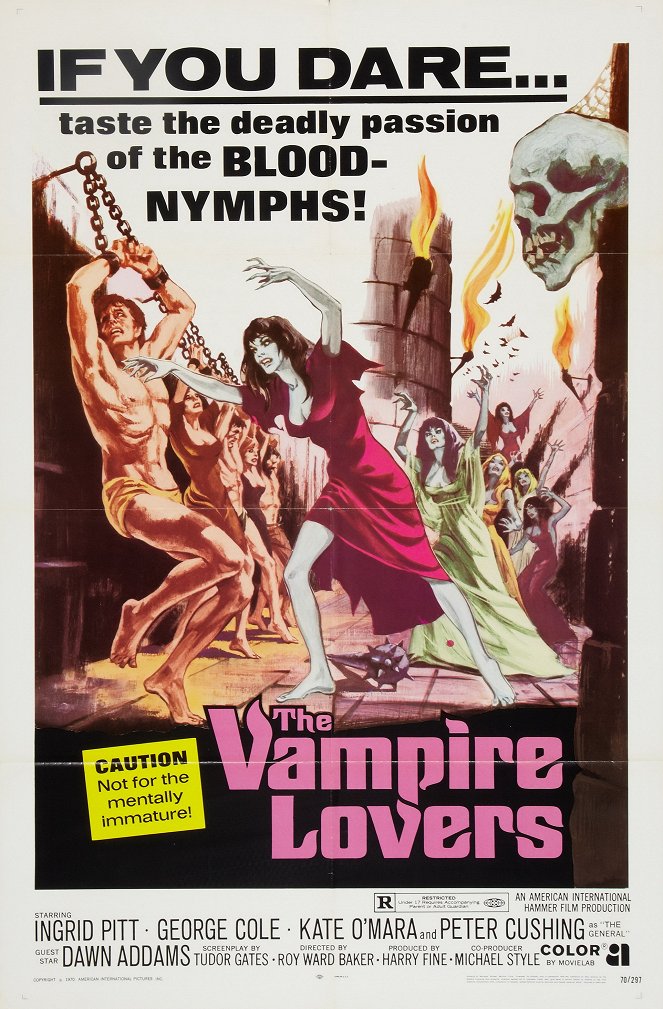 The Vampire Lovers - Cartazes