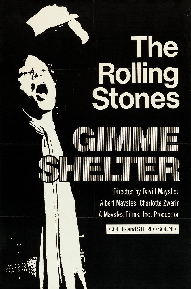 Los rolling Stones (Gimme Shelter) - Carteles