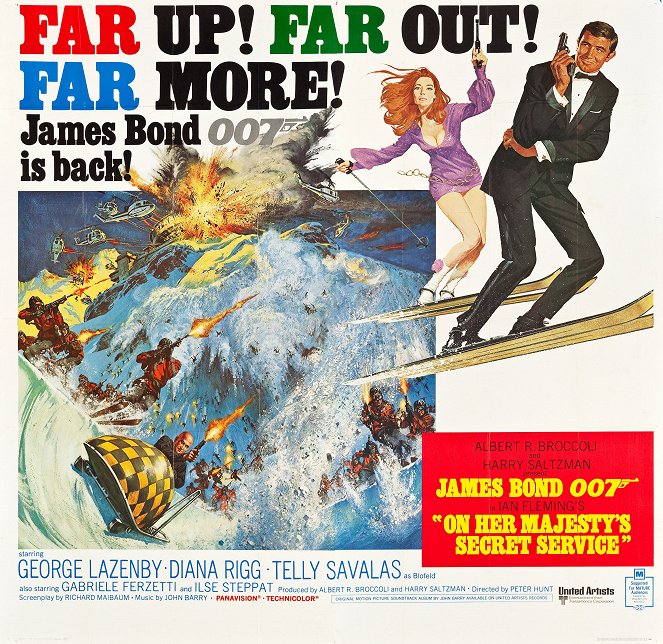 On Her Majesty's Secret Service - Posters