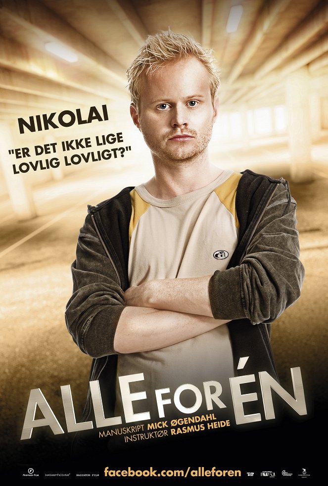 Alle for én - Affiches