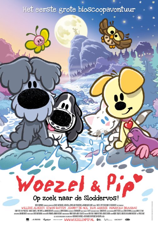 Woezel & Pip: Op zoek naar de Sloddervos! - Plakátok