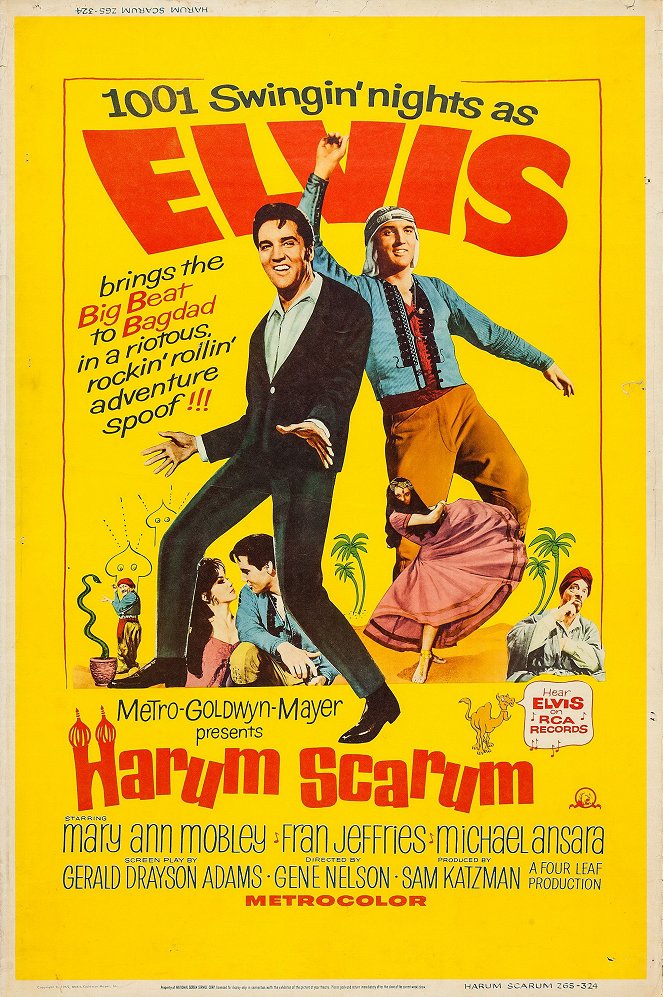 Elvis: Harum Scarum - Plakáty