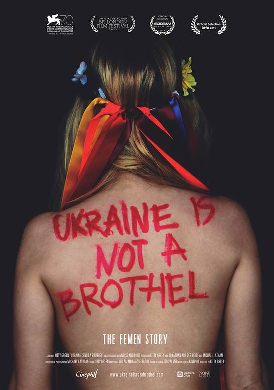 Ukrajina nie je bordel - Plagáty