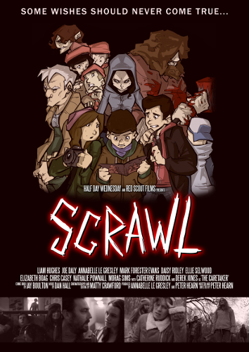 Scrawl - Affiches
