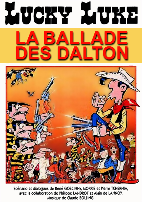 Lucky Luke és a Daltonok öröksége - Plakátok