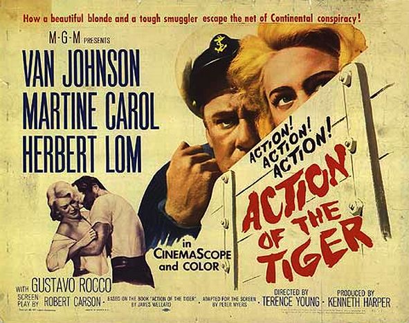 Action of the Tiger - Affiches